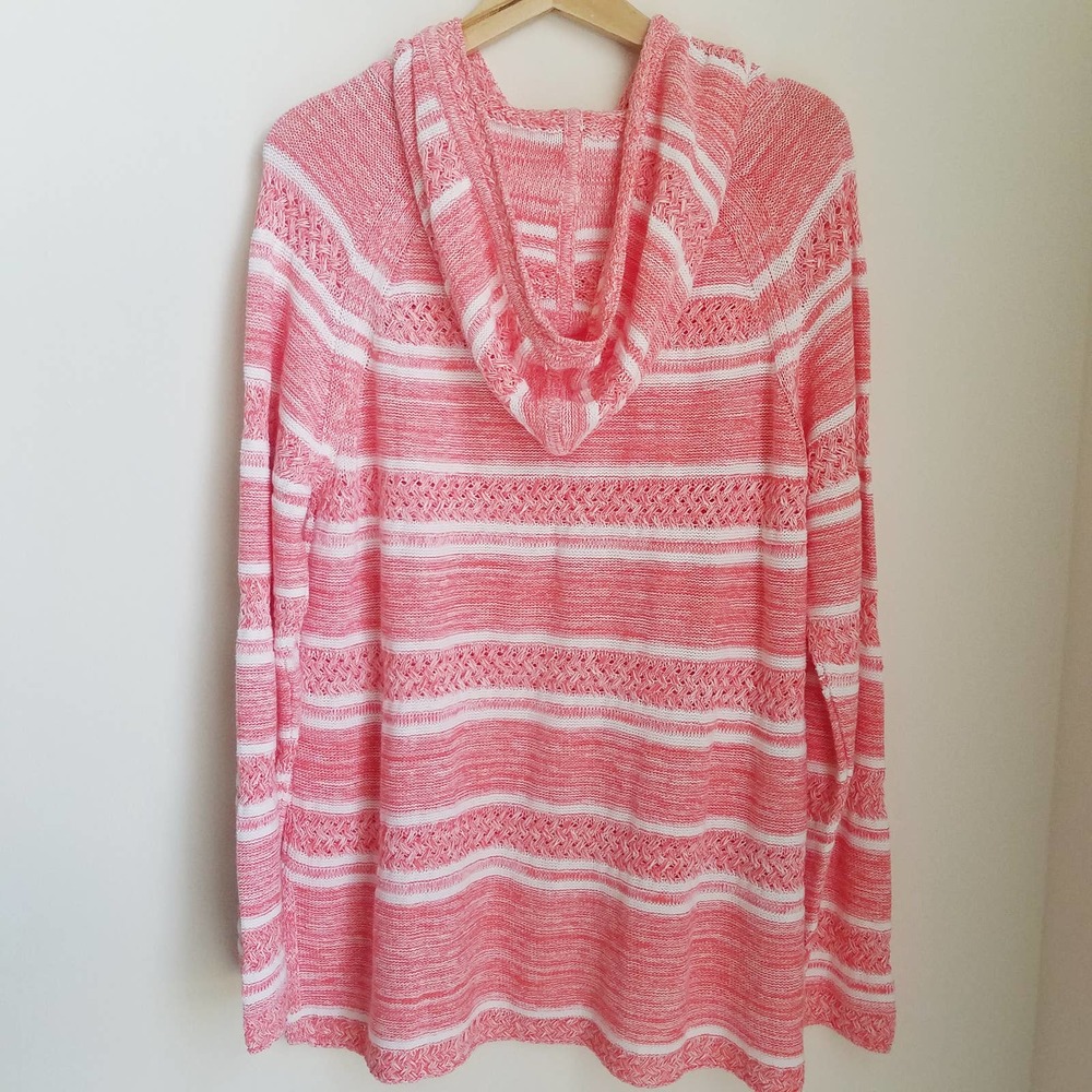 TOMMY BAHAMA Anacapa Marled Stripe Hoodie NWT - Picture 6 of 11